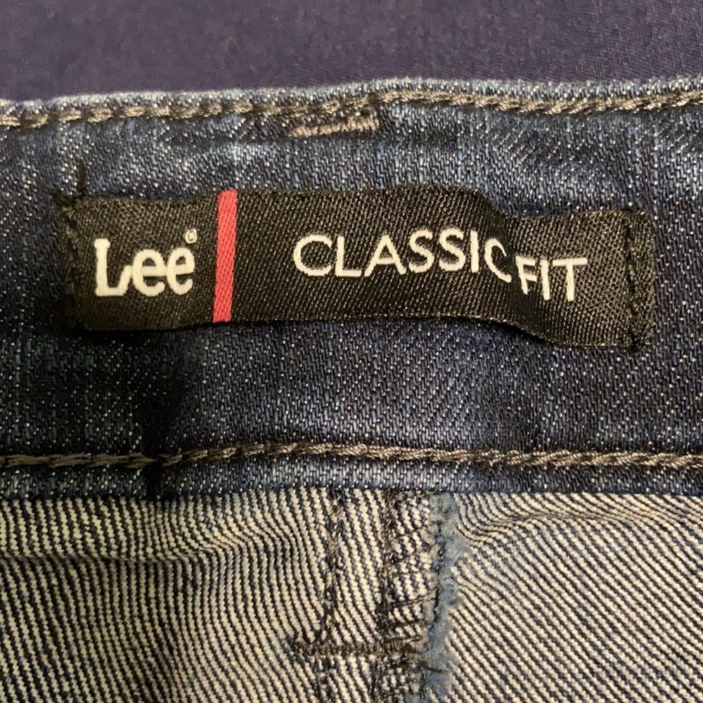 Lee Classic Fit Cropped Jeans size 18 - Picture 3 of 4
